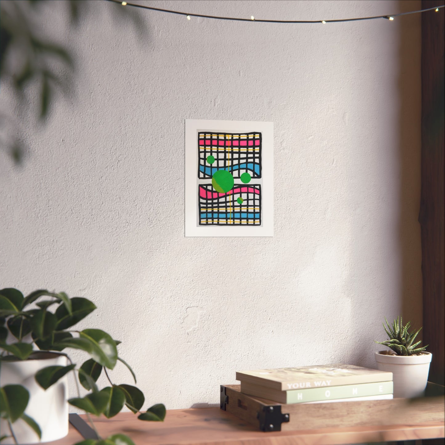 Stuff of Life - Collage Art Print