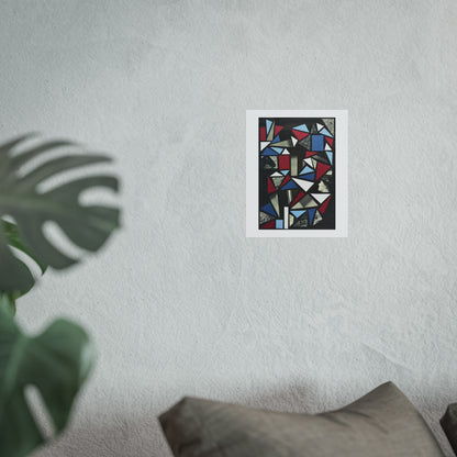 At Liberty - Collage Art Print