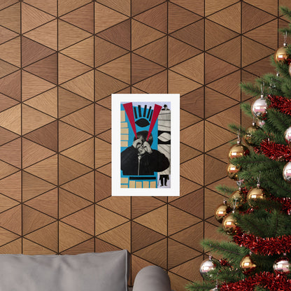 Being Seen - Collage Print