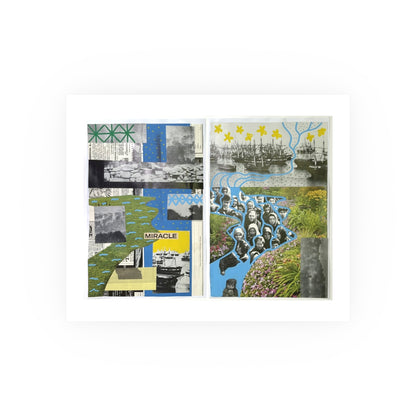 Miracle Migration - Collage Art Print