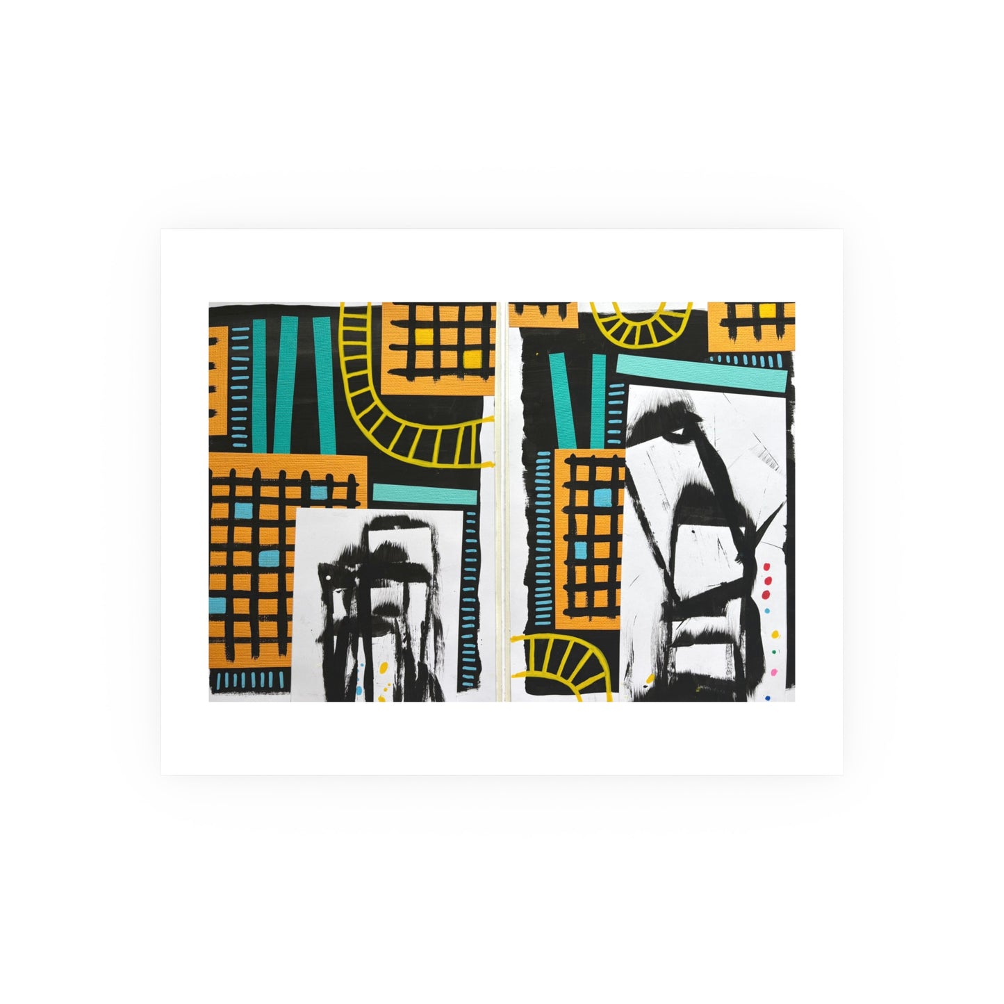 That Great City  - Collage Art Print