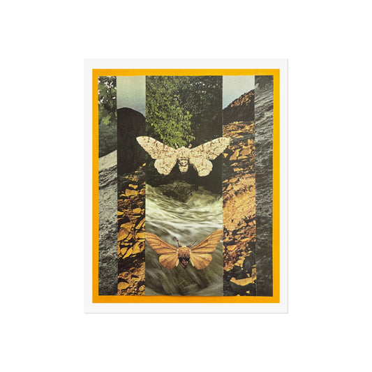 Awesome Forces - Collage Art Print