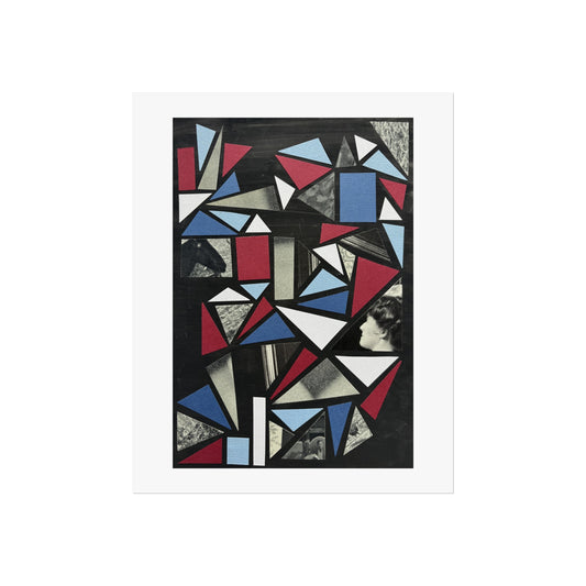 At Liberty - Collage Art Print
