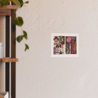 One Small Step - Collage Art Print