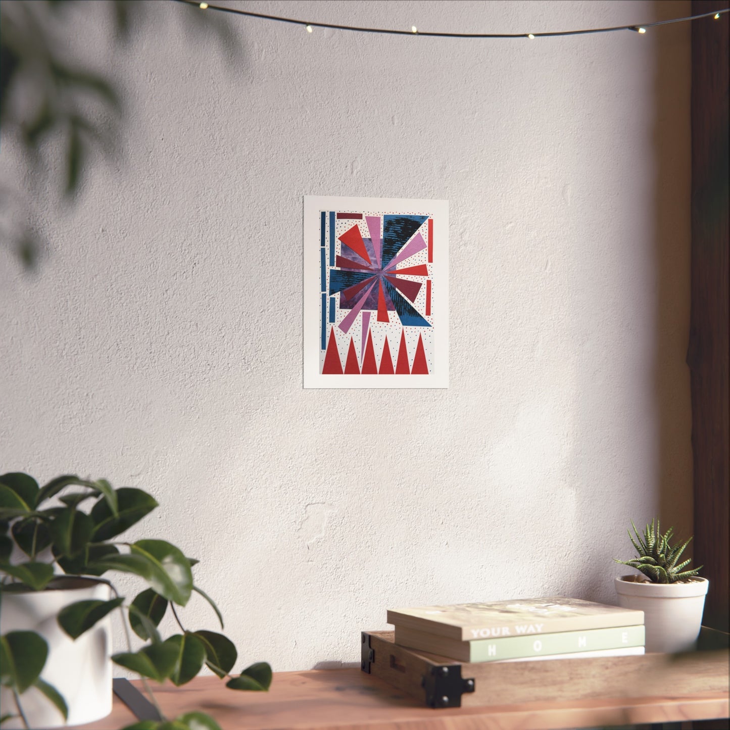 Fireworks - Collage Art Print