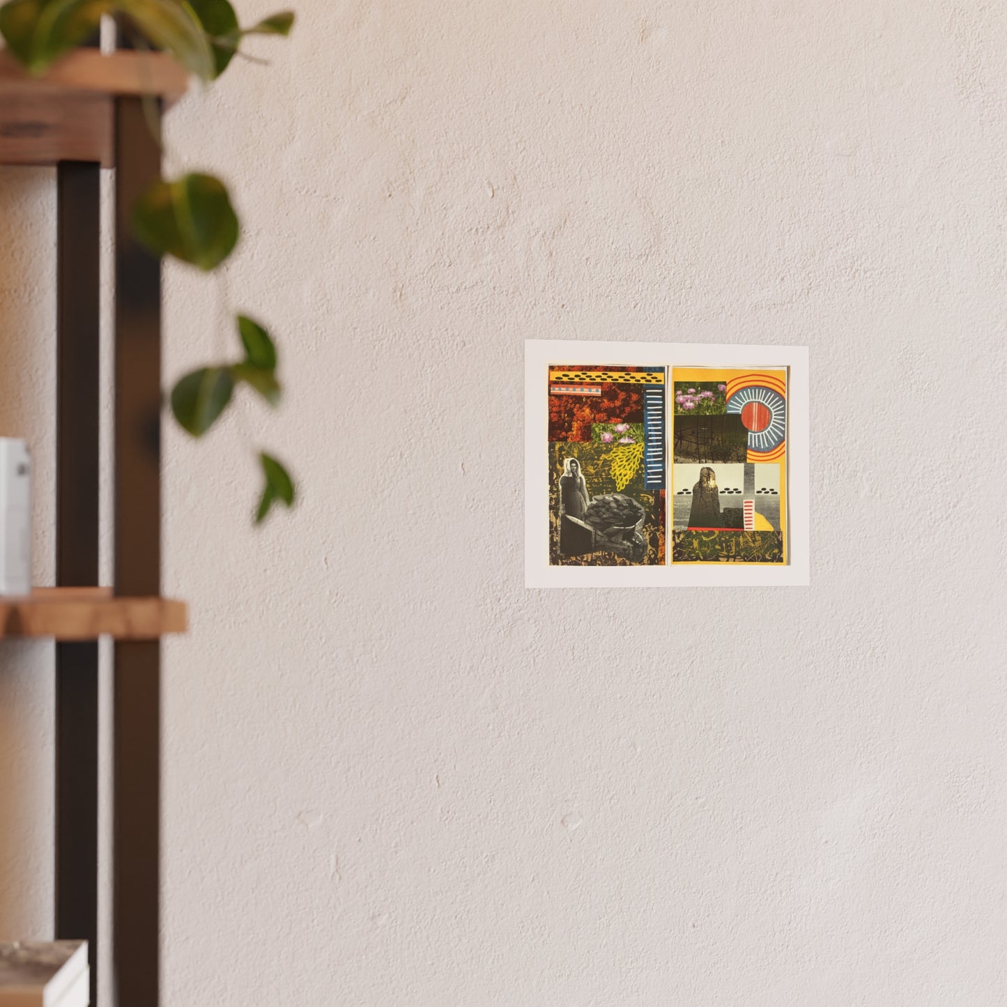 Life's Work or Sentence  - Collage Art Print
