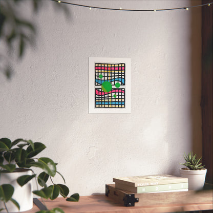 Stuff of Life - Collage Art Print