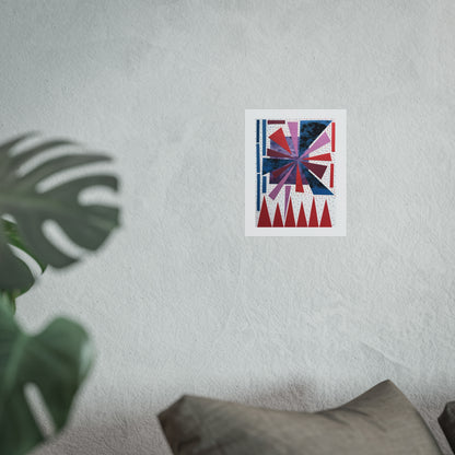 Fireworks - Collage Art Print