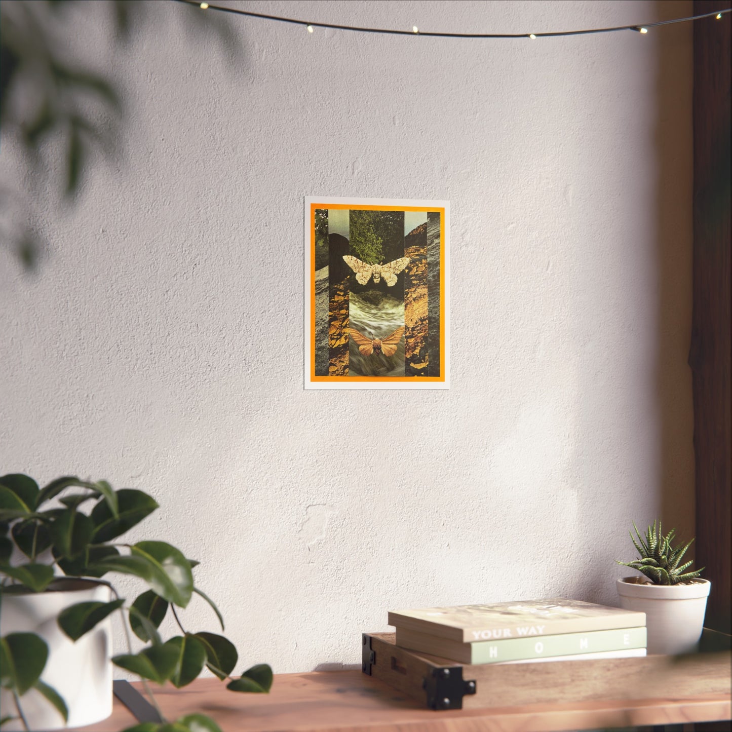 Awesome Forces - Collage Art Print