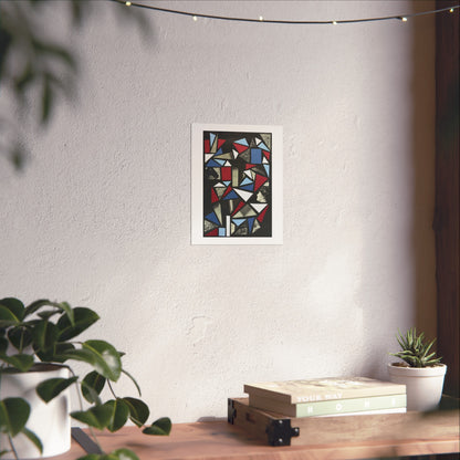 At Liberty - Collage Art Print