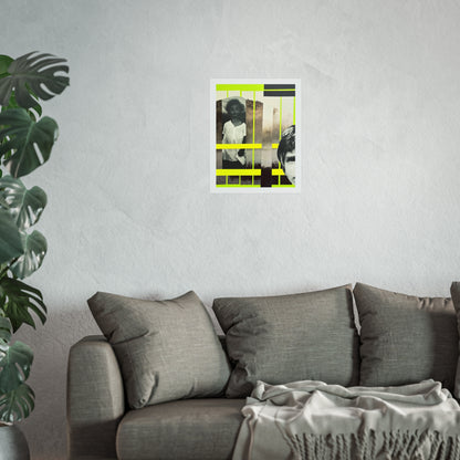 Same Family - Mixed Media Collage Art Print